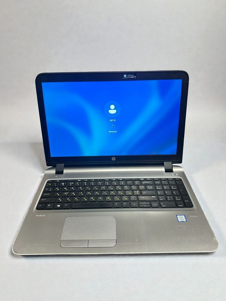 Ноутбук 15,6" HP ProBook 450 G3 i5-6200U 2x2,3GHz/8G D4/M.2 128G/HD520/1920*1080/web -БУ- 26608 фото