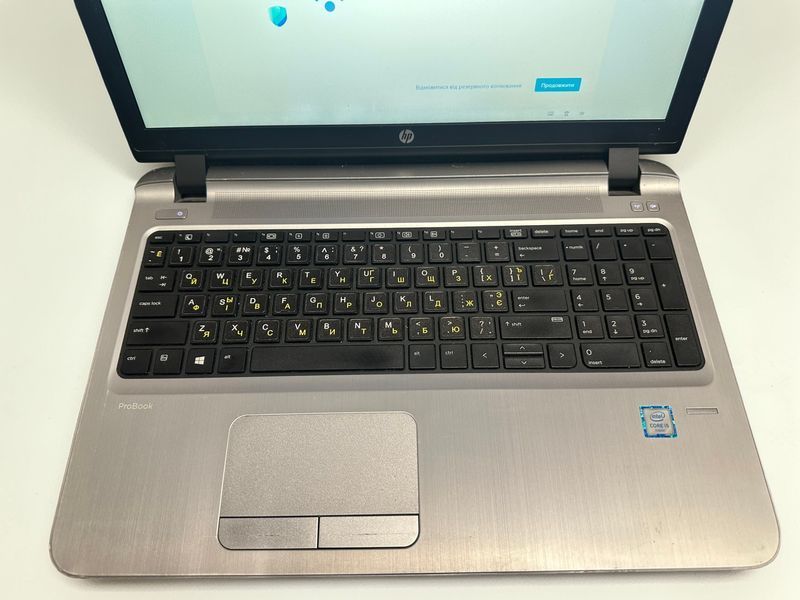 Ноутбук 15,6" HP ProBook 450 G3 i5-6200U 2x2,3GHz/8G D4/M.2 128G/HD520/1920*1080/web -БУ- 26608 фото