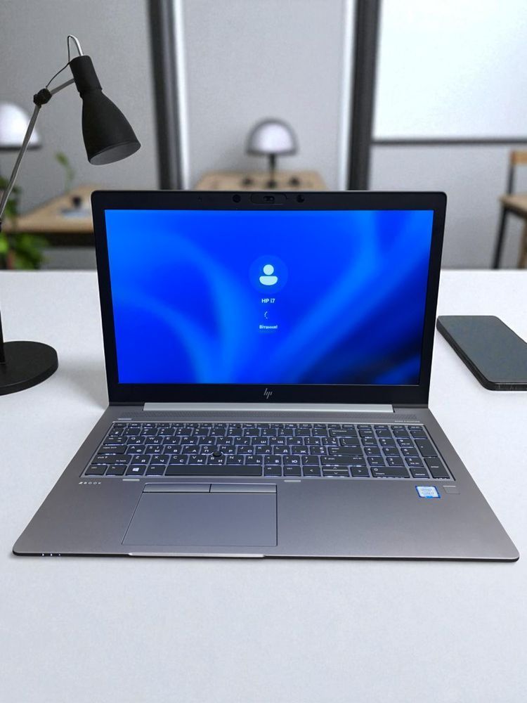 Ноутбук 15,6" HP ZBook 15u G5 i7-8550U 4x1,8GHz/16G D4/NVMe 512G/AMD WX3100 2G/IPSFHD/web -БУ- 26180 фото