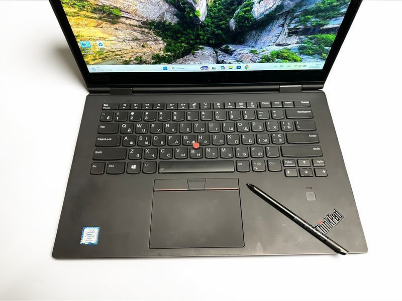 Ноутбук 14" 2in1 Lenovo ThinkPad X1 Yoga Gen3 i5-8350U 4x1,6GHz/16G LD3/NVMe 512G/UHD/IFтач/web -БУ- 26614 фото