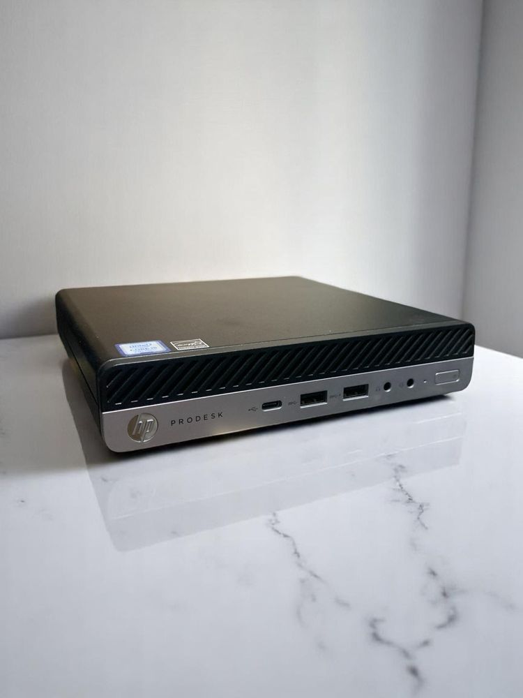 Компьютер HP ProDesk 600 G3 Mini i5-7500T 4x2,7Ghz/ 8GB DDR4/SSD 250Gb/HD630/Wi-Fi+BT --БУ-- 25822 фото