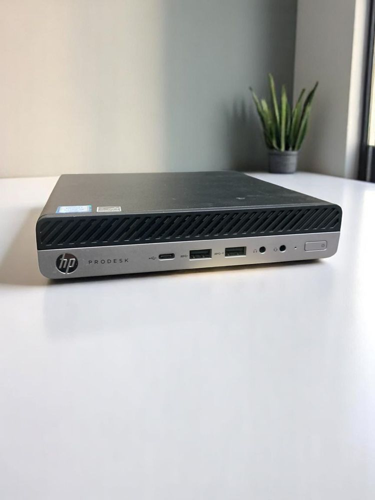 Компьютер HP ProDesk 600 G3 Mini i5-7400T 4x2,4Ghz/ 8GB DDR4/SSD 256Gb/HD630/Wi-Fi+BT --БУ-- 25837 фото