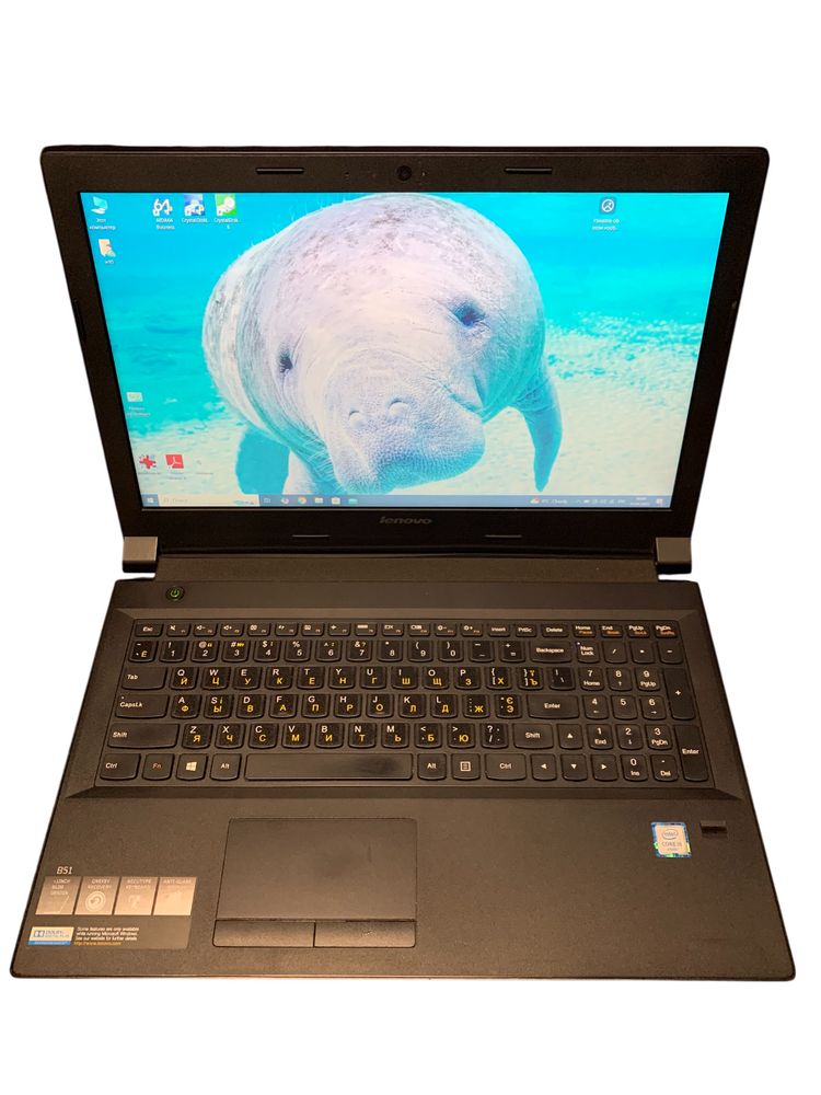 Ноутбук 15,6" Lenovo B51-80 i5-6200U 2x2,3GHz/8G DDR3/SSD 128G/HD520/1920x1080/web --БУ-- 25518 фото