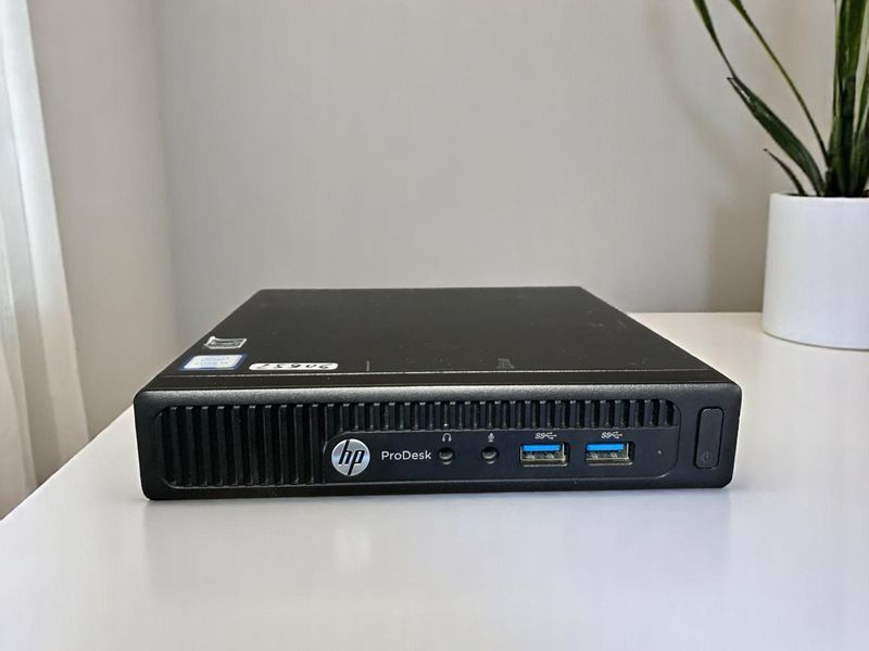 Компьютер HP ProDesk 400 G2 Mini i3-6100T 2x3,2Ghz/8Gb D4/SSD 256Gb/HD630/Wi-Fi+BT -БУ- 25899 фото