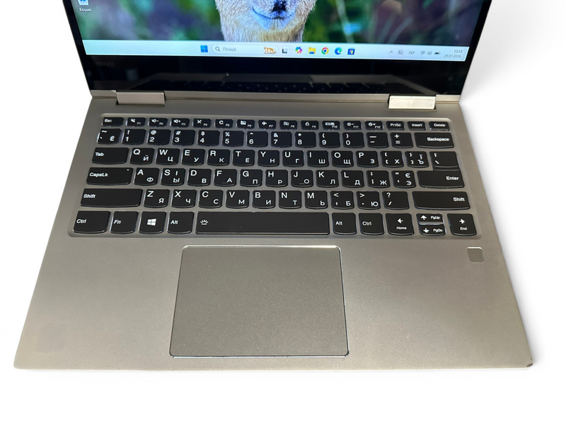Ноутбук 13,3" 2in1 Lenovo Yoga 730-13IKB i5-8250U 4x1,6GHz/8G D4/NVMe 256G/UHD620/IPSFHDтач/web -БУ- 26974 фото