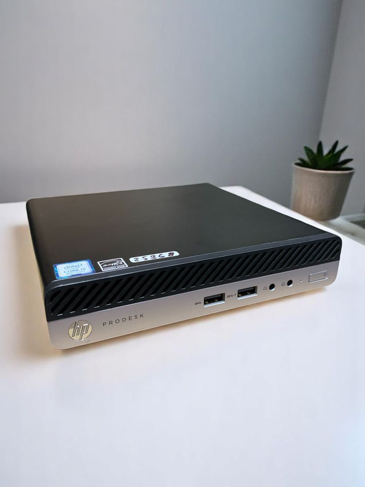 Компьютер HP ProDesk 400 G4 DM i5-8500T 6x2,1Ghz/16GB DDR4/SSD 256Gb/HD630/WiFi+BT --БУ-- 25868 фото