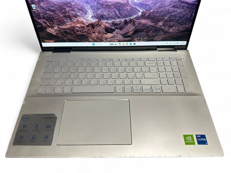 Ноутбук 17.3" 2in1 Dell Inspiron 7706 i7-1165G7 4x2,8GHz/16G D4/NVMe 512G/MX350 2G/тачIPS2K -БУ- 26780 фото