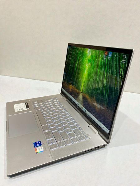 Ноутбук 15,6" 2in1 HP Envy x360 i7-1165G7 4x2,8GHz/8G D4/NVMe 256G/IrisXe/тачIPSFHD/web -БУ- 26786 фото