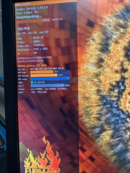 Комп'ютер ГЕЙМЕРСЬКИЙ 1STPLAYER Ryzen7 2700X 8x3,7Ghz/32G D4/NVMe 1T/RTX3060 12G/WiFi/700W -БУ- 26800 фото