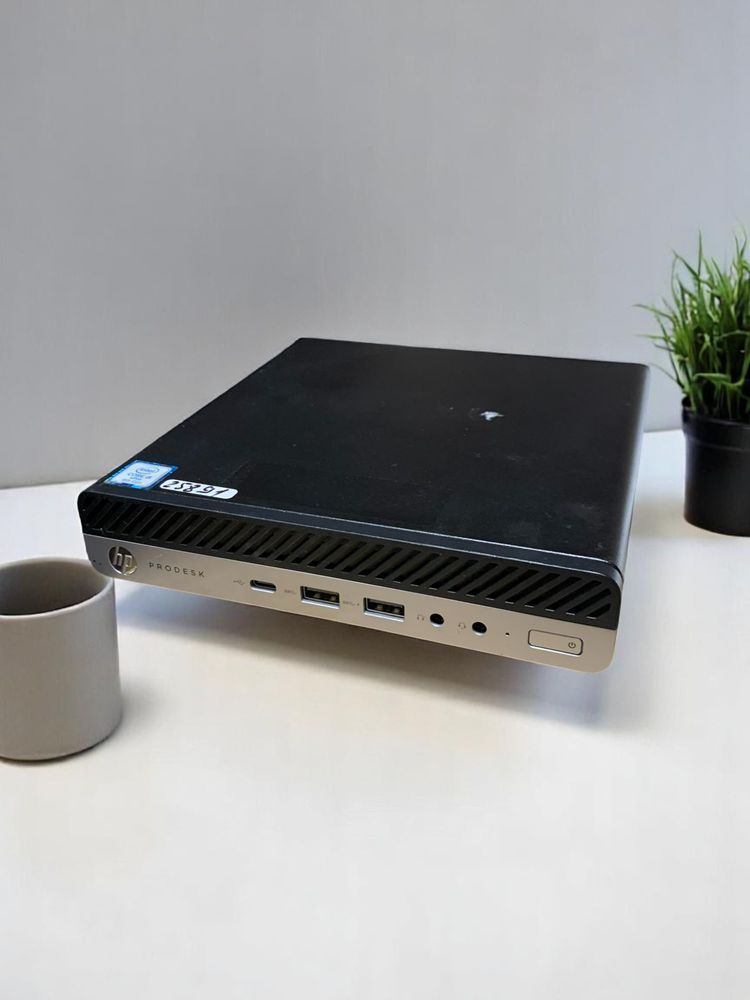 Компьютер HP ProDesk 600 G5 DM i5-9500T 6x2,2Ghz/8GB DDR4/NVMe 256Gb/HD630/WiFi --БУ-- 25891 фото