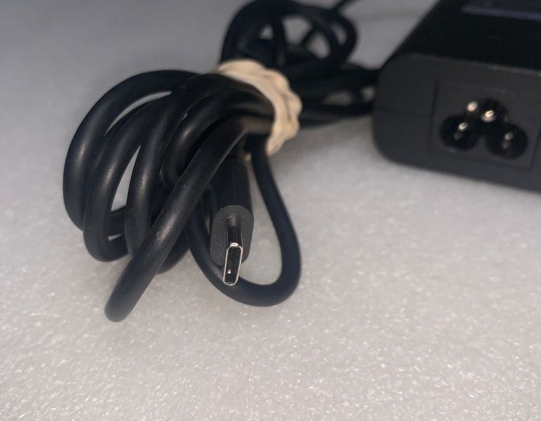 Блок живлення для ноутбука Dell 90W 20V 4.5A (Type C) ORIGINAL -БУ- 27069 фото